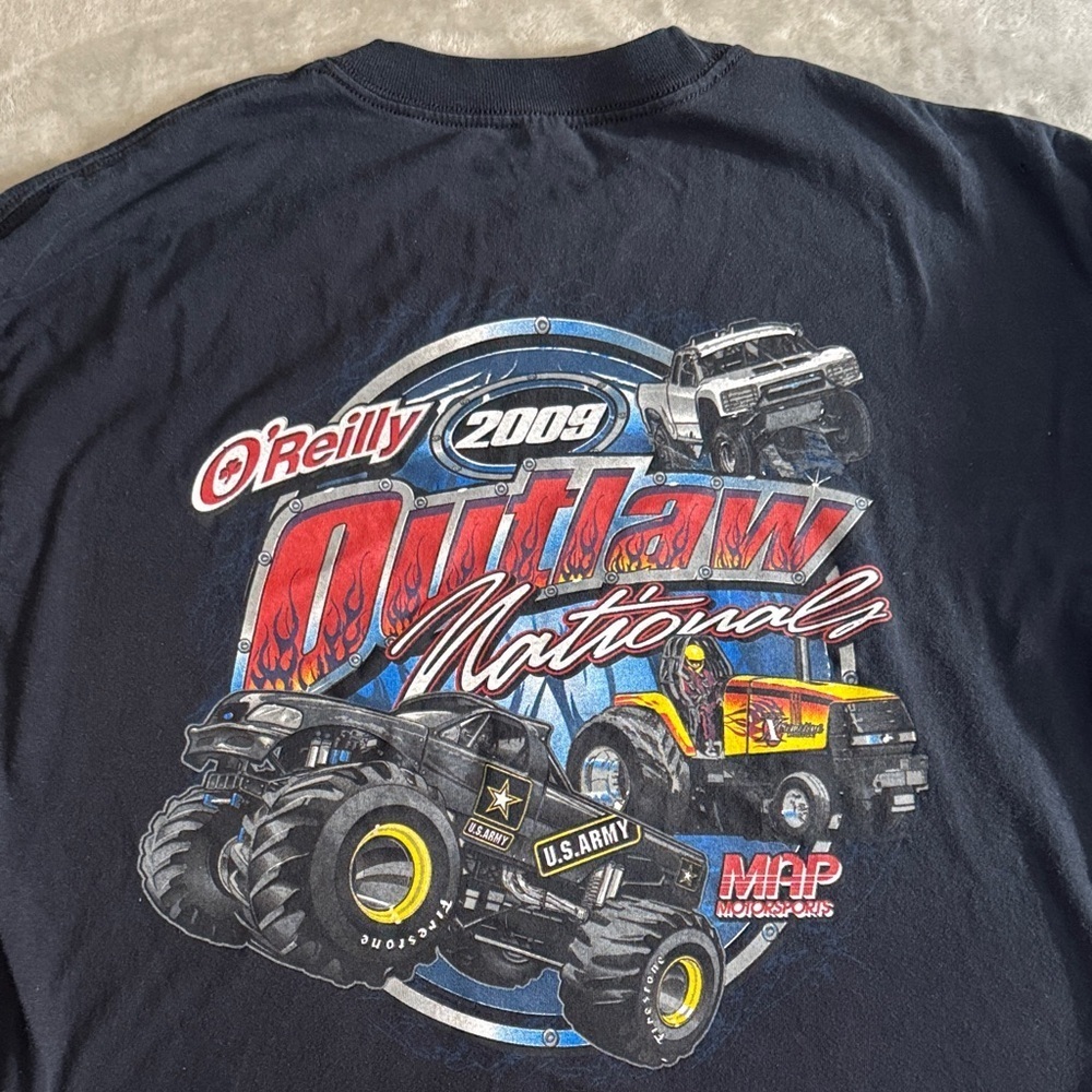 Black Outlaw Nationals Graphic T-Shirt